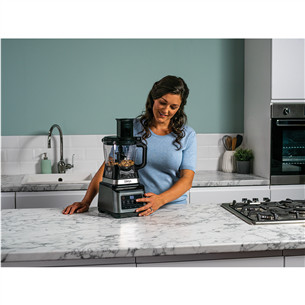 Ninja 3-in-1, Auto IQ, 1200 W, sidabro spalvos/juodas - Virtuvinis kombainas