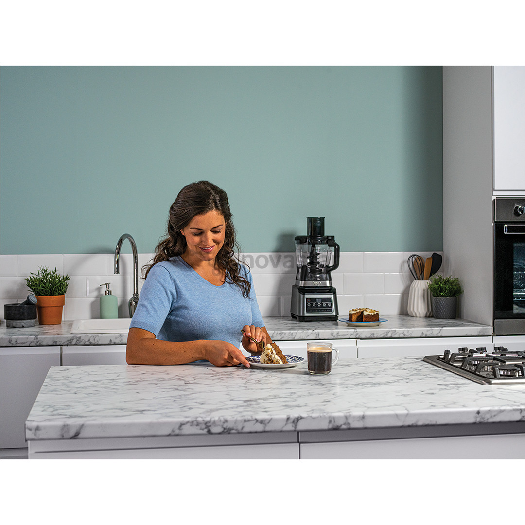 Ninja 3-in-1, Auto IQ, 1200 W, sidabro spalvos/juodas - Virtuvinis kombainas