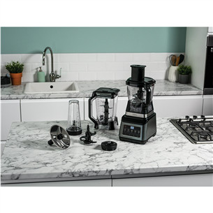 Ninja 3-in-1, Auto IQ, 1200 W, sidabro spalvos/juodas - Virtuvinis kombainas