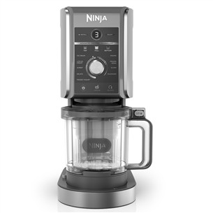 Ninja CREAMi Deluxe, 10-in1, juodas/sidabro spalvos - Ledų gaminimo aparatas NC501EU