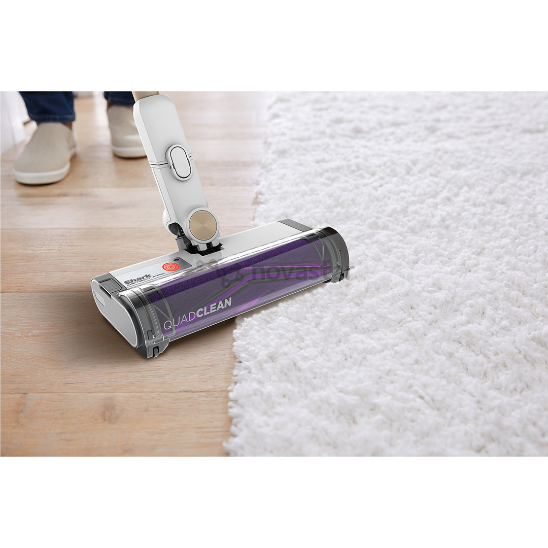 Shark Detect Pro, Auto Empty, baltas - Belaidis dulkių siurblys