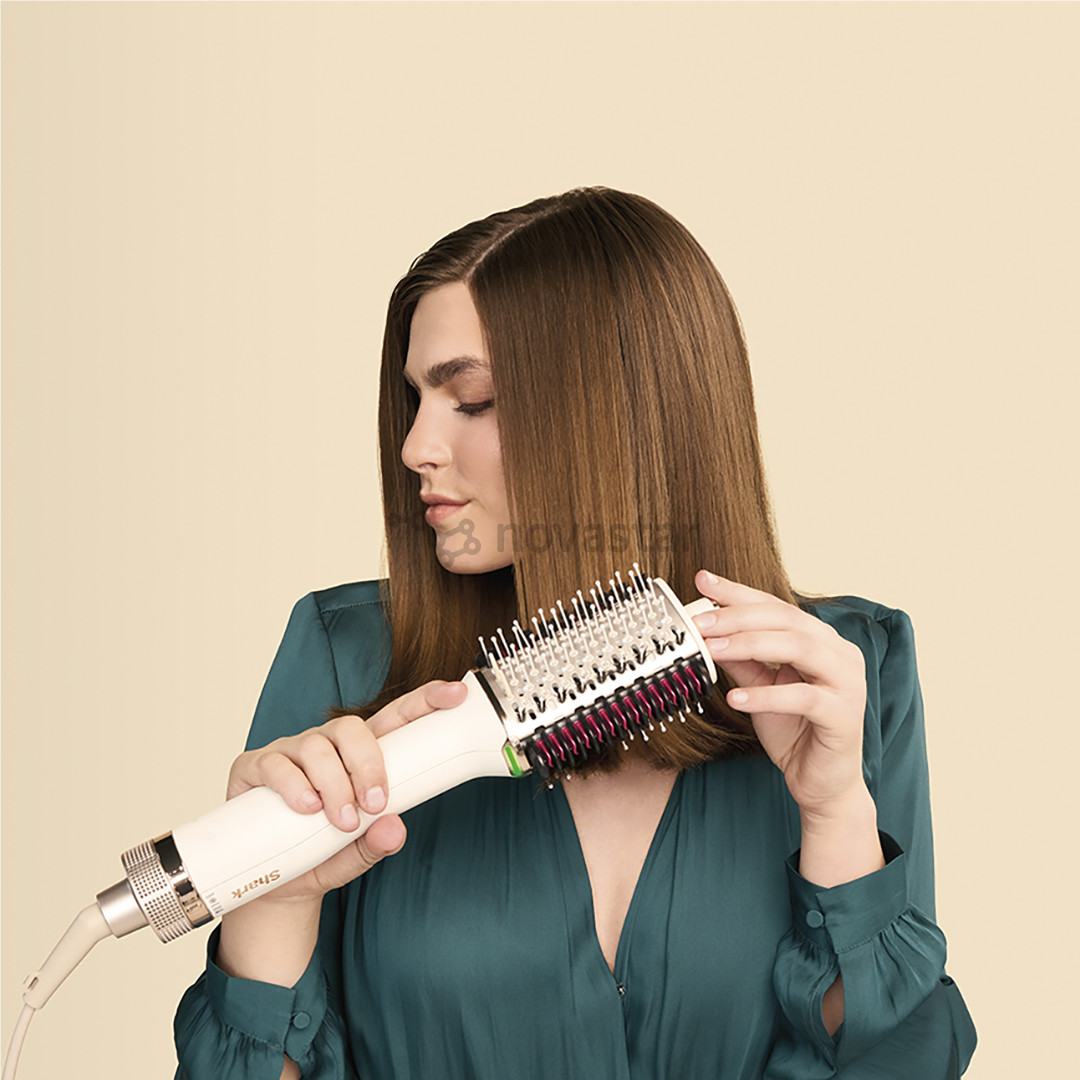 Shark SmoothStyle, 900 W, baltos - Plaukų formavimo šukos