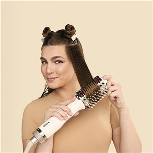 Shark SmoothStyle, 900 W, baltos - Plaukų formavimo šukos