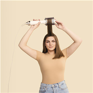 Shark SmoothStyle, 900 W, baltos - Plaukų formavimo šukos