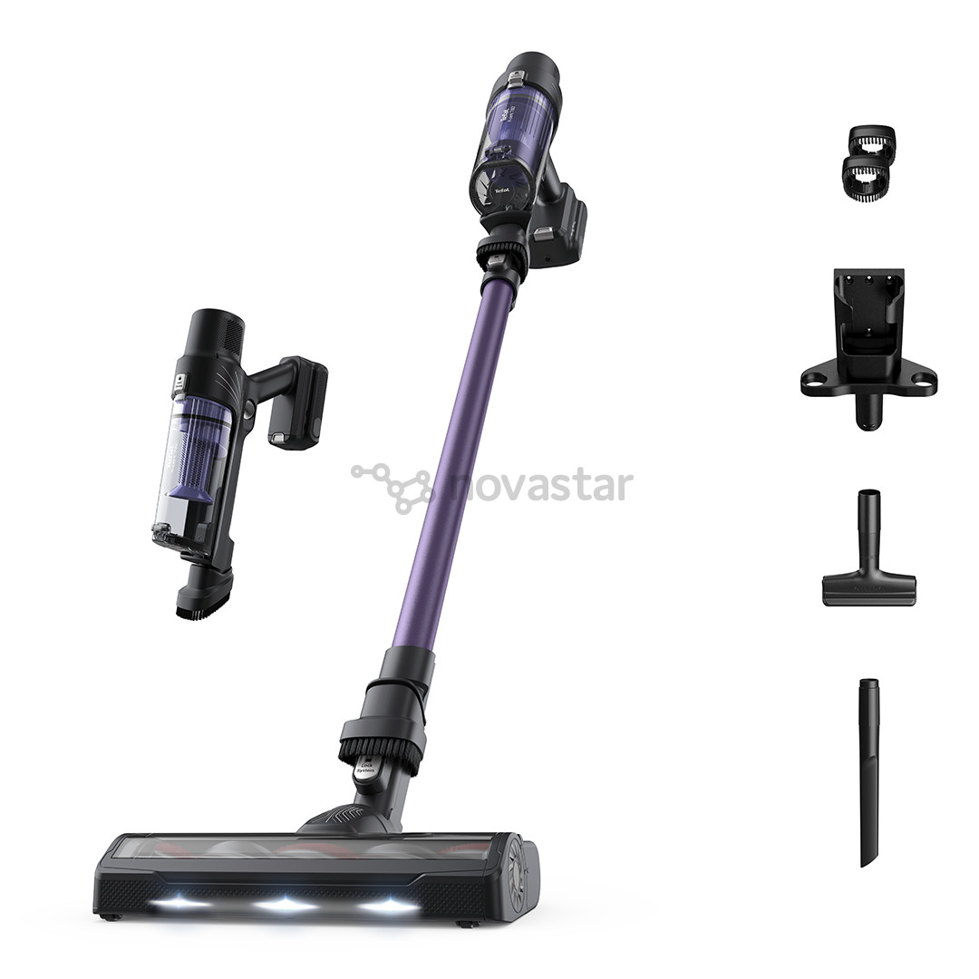 Belaidis dulkių siurblys Tefal X-PERT 7.60, violetinis