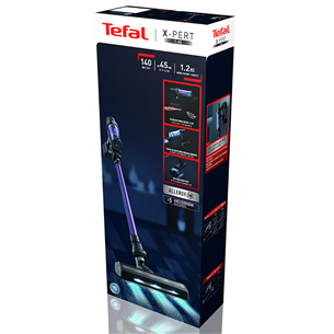 Tefal X-PERT 7.60, violetinis - Belaidis dulkių siurblys