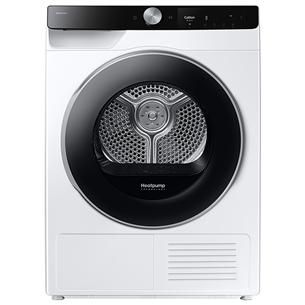 Samsung, 9 kg, gylis 60 cm - Džiovyklė DV90T6240LK/S7
