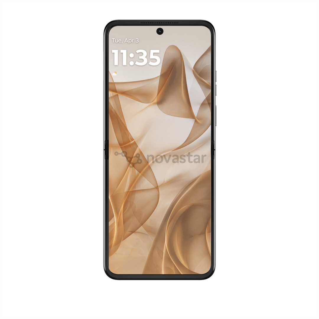 Motorola Razr 50, 256 GB, smėlio spalvos - Išmanusis telefonas