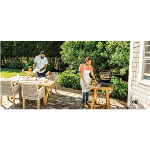 Ninja Woodfire, juodas - Elektrinis grilis ir rūkykla