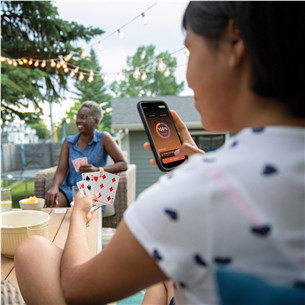 Ninja Woodfire Pro Connect XL, mėlynas/juodas - Elektrinis grilis ir rūkykla