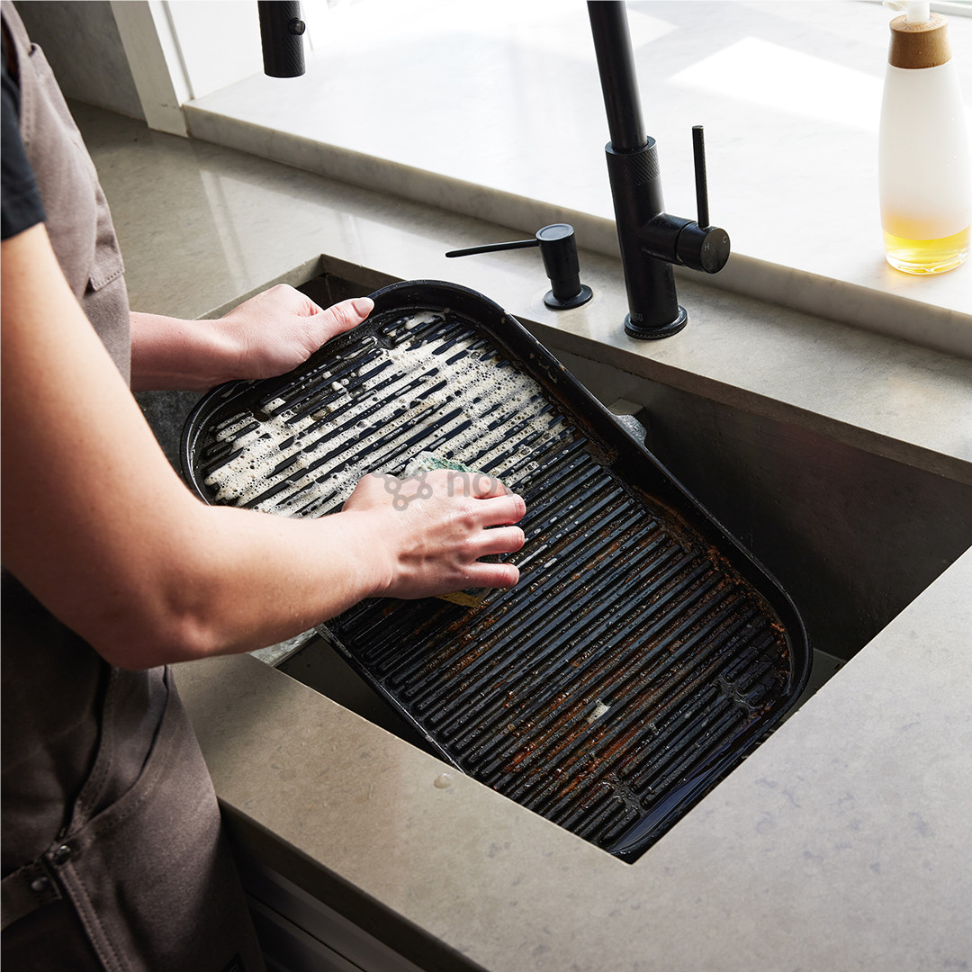 Ninja Woodfire Pro Connect XL, mėlynas/juodas - Elektrinis grilis ir rūkykla