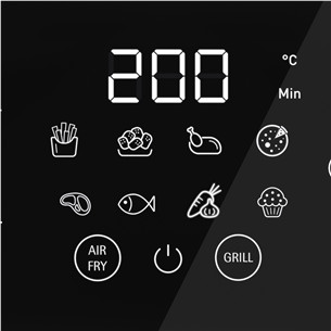 WMF Multi Taste, 4.6 L, 1550 W, black - Air fryer