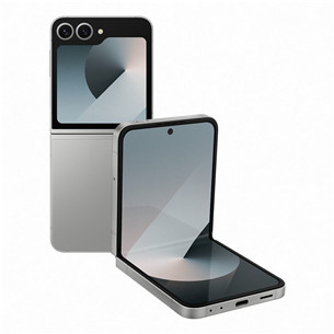 Išmanusis telefonas Samsung Galaxy Flip6, 256 GB, sidabro spalvos