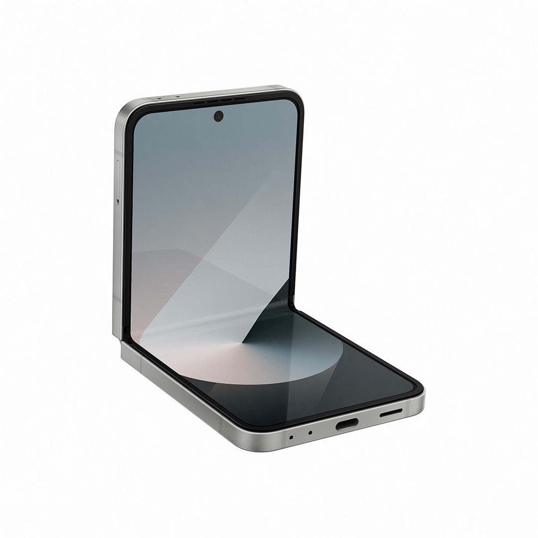 Išmanusis telefonas Samsung Galaxy Flip6, 256 GB, sidabro spalvos
