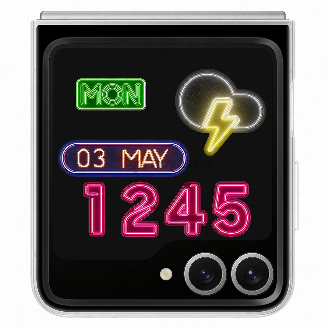 Samsung Flipsuit Case, Galaxy Flip6, прозрачный - Силиконовый чехол