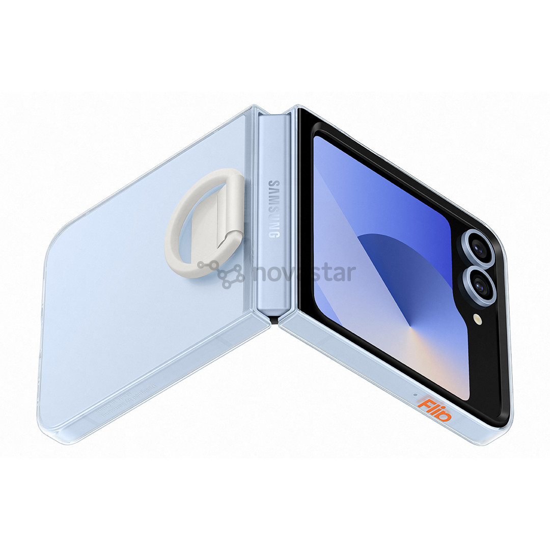 Samsung Clear Case, Galaxy Flip6, прозрачный - Чехол