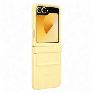 Samsung Kindsuit Case, Galaxy Flip6, geltona - Dėklas