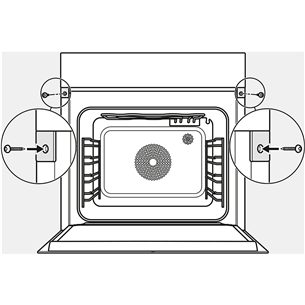 Orkaitė Miele DGC 7460 HC Pro, 67 L, juoda