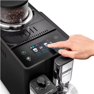 Kavos aparatas DeLonghi Rivelia Onyx Black, juodas