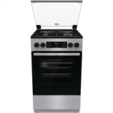 Gorenje, 70 L, plotis 50 cm, pilka - Viryklė