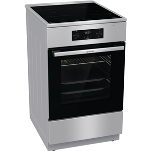 Gorenje, 70 L, plotis 50 cm, nerūdijančio plieno - Viryklė