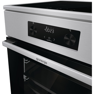 Gorenje, 70 L, plotis 50 cm, nerūdijančio plieno - Viryklė