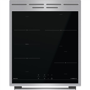 Gorenje, 70 L, plotis 50 cm, nerūdijančio plieno - Indukcinė viryklė su elektrine orkaite