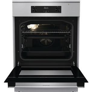 Gorenje, 71 L, plotis 60 cm, nerūdijančio plieno - Indukcinė viryklė su elektrine orkaite