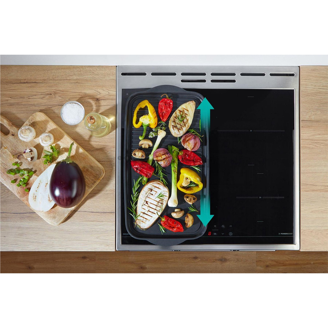 Gorenje, 71 L, plotis 60 cm, nerūdijančio plieno - Indukcinė viryklė su elektrine orkaite