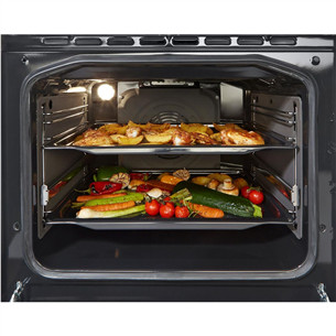 Gorenje, 71 L, plotis 60 cm, nerūdijančio plieno - Indukcinė viryklė su elektrine orkaite