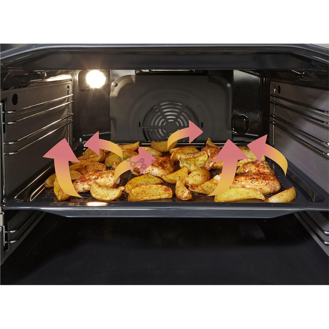 Gorenje, 71 L, plotis 60 cm, nerūdijančio plieno - Indukcinė viryklė su elektrine orkaite