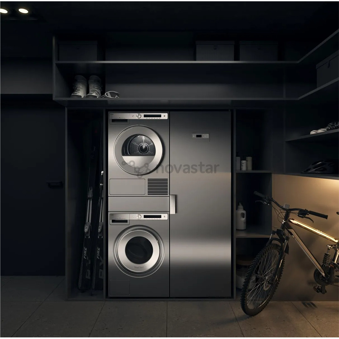 Asko, 9 kg, gylis 58,5 cm, 1800 aps./min. - Skalbimo mašina