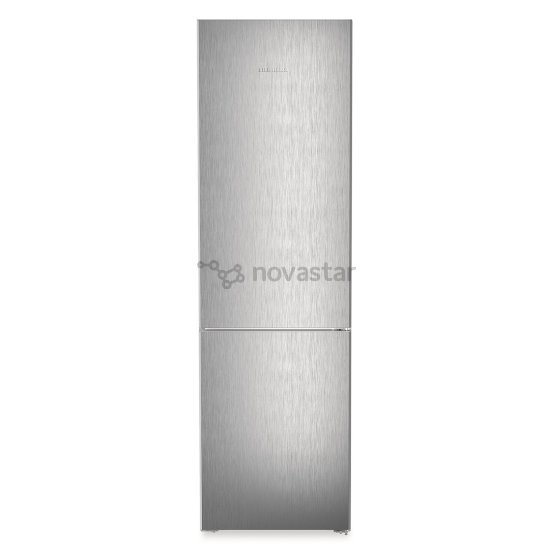 Liebherr, Plus BioFresh, NoFrost, 360 L, aukštis 202 cm, sidabrinis - Šaldytuvas