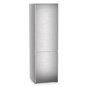 Liebherr, Plus BioFresh, NoFrost, 360 L, aukštis 202 cm, sidabro spalvos - Šaldytuvas