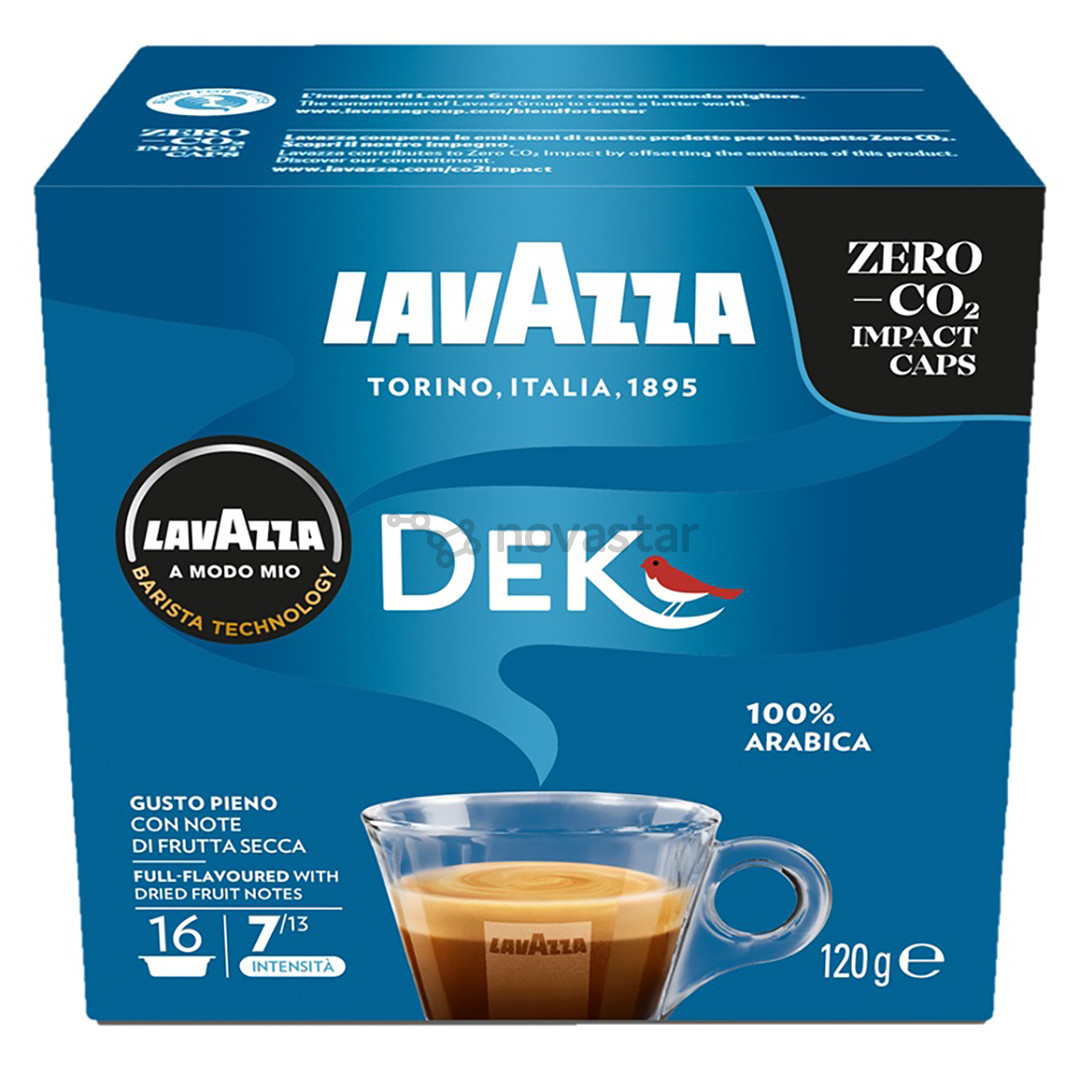 Lavazza A Modo Mio, Dek Cremoso, 16 vnt. - Kavos kapsulės