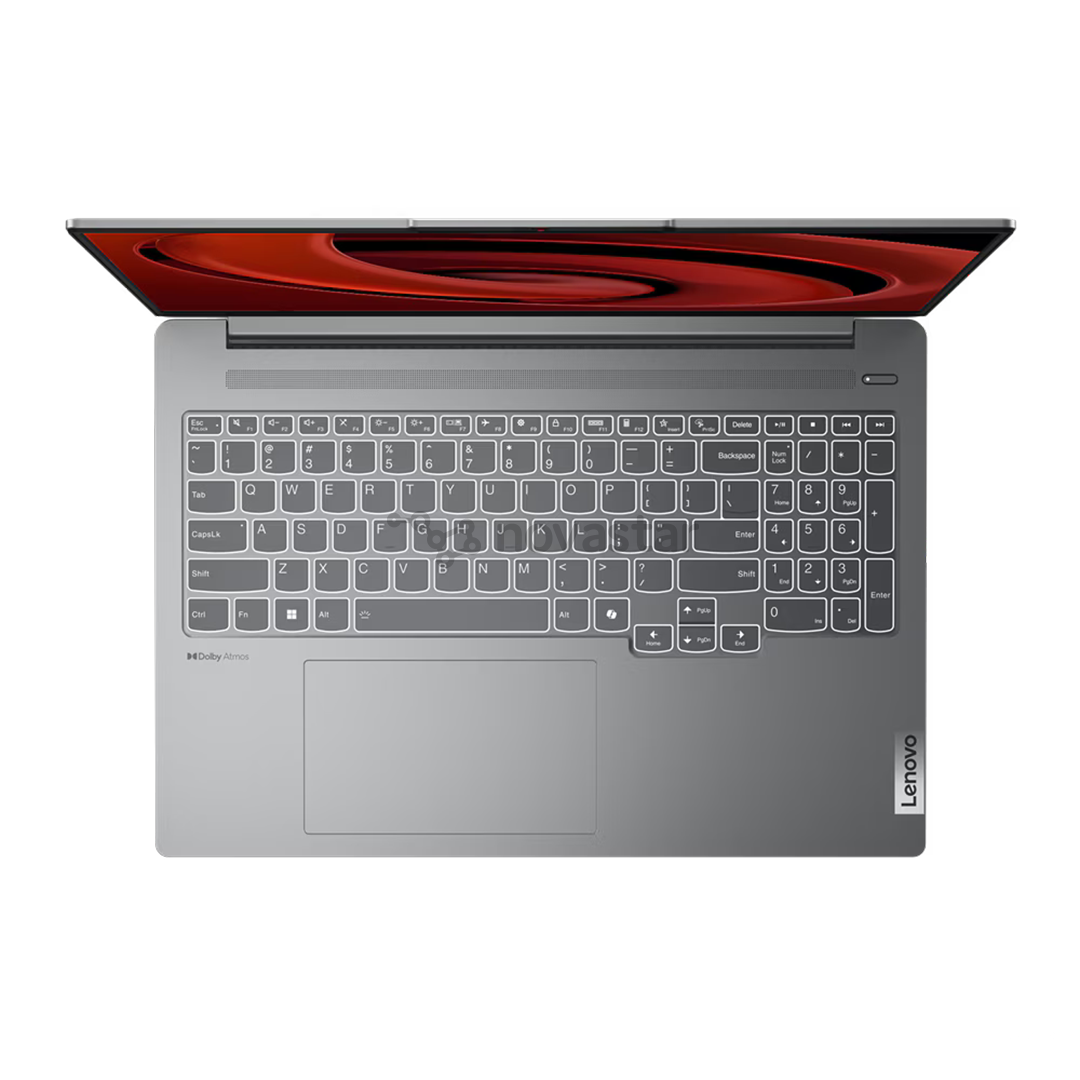 Lenovo IdeaPad Pro 5 16AHP9, 16'', 2K, 120 Hz, Ryzen 7, 16 GB, 1 TB, RTX 4050, ENG, pilkas - Nešiojamas kompiuteris