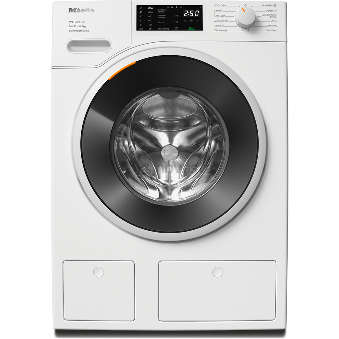 Miele, 8 kg, depth 64,3 cm, 1600 rpm - Front load washing machine