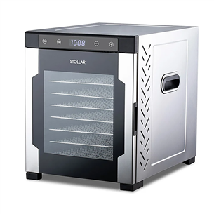 Stollar the Rapid Food Dryer, 900 W, sidabrinė - Grybų, vaisių ir daržovių džiovyklė DHS800