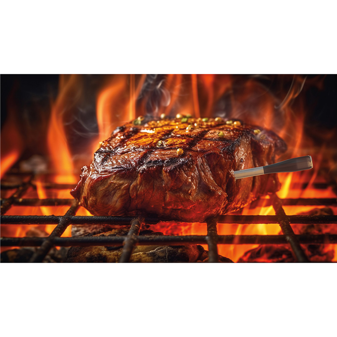 Maisto termometras Ninja ProChef WP100EU, juoda/sidabrinė