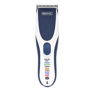 Wahl Cordless Color Pro, mėlyna/balta - Plaukų kirpimo mašinėlė 09649-916