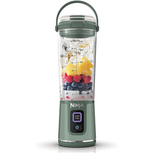 Ninja Blast, green - Portable cordless blender BC151EUEM