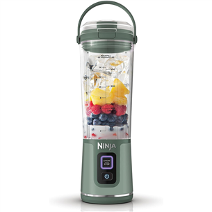 Ninja Blast, green - Portable cordless blender BC151EUEM