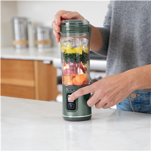 Ninja Blast, green - Portable cordless blender
