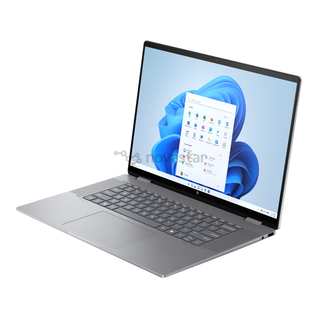 Nešiojamas kompiuteris HP Envy x360 2-in-1 Laptop 16-ad0001ny, 16'', WUXGA, IPS, Ryzen 5, 16 GB, 512 GB, sidabro spalvos