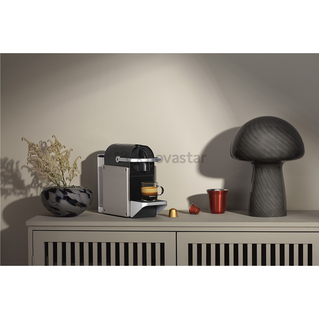 Nespresso Pixie, silver - Capsule coffee machine