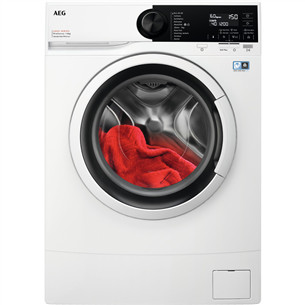 AEG 6000 Series ProSense®, 6 kg, gylis 37,2 cm, 1200 aps./min. - Skalbimo mašina
