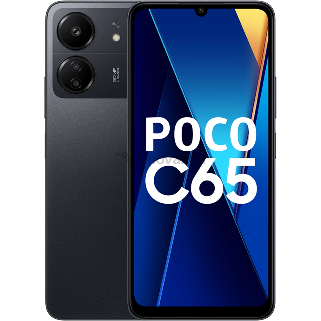 Išmanusis telefonas POCO C65, 6,74'', 8 GB, juodas