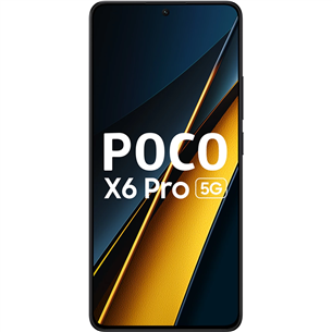 POCO X6 Pro, 6,67'', 8 GB, 5G, juodas - Išmanusis telefonas