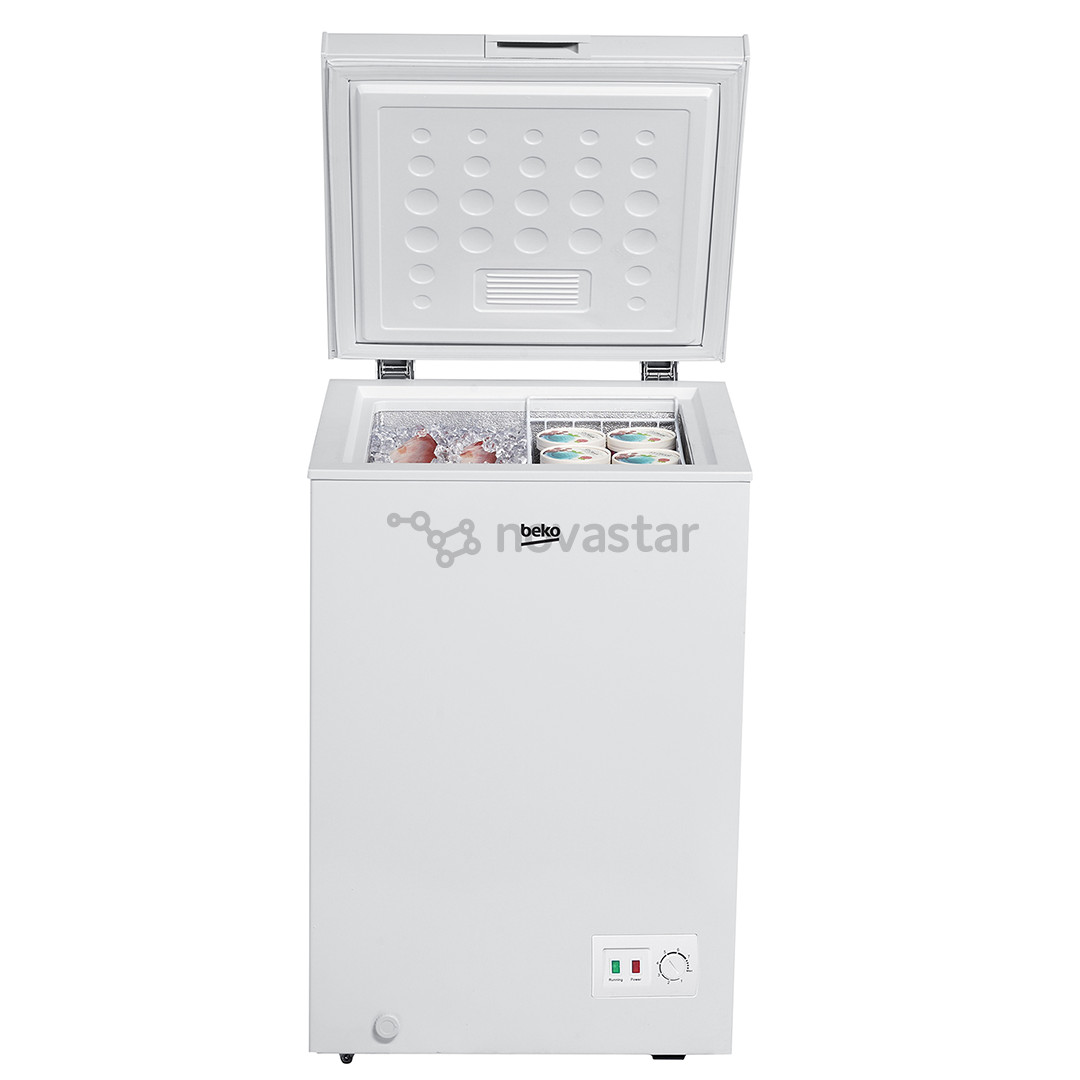 Beko, 98 л, ширина 54,5 см, белый - Морозильный ларь