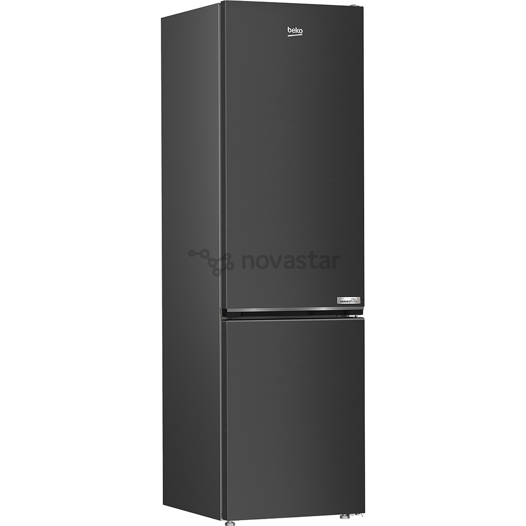 Beko, NeoFrost, 355 L, height 204 cm, dark inox - Refrigerator